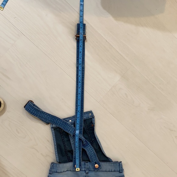 Denim Stretch Overalls. - Picture 8 of 9